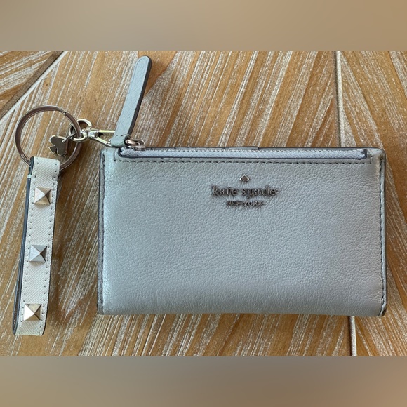 Kate Spade ID Wallet and bonus strap keychain - EUC - Picture 3 of 5